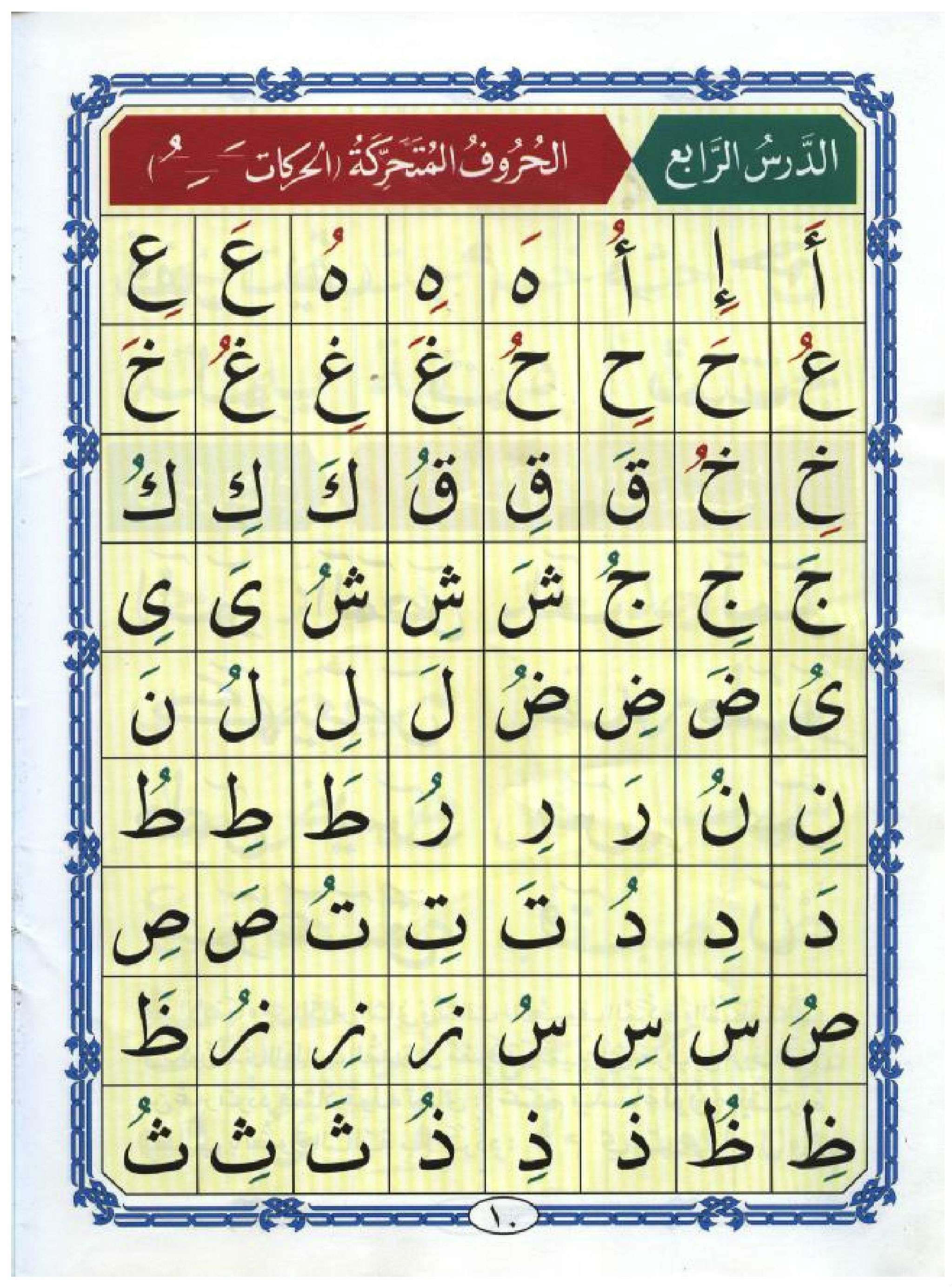 Noorani Qaida in Arabic