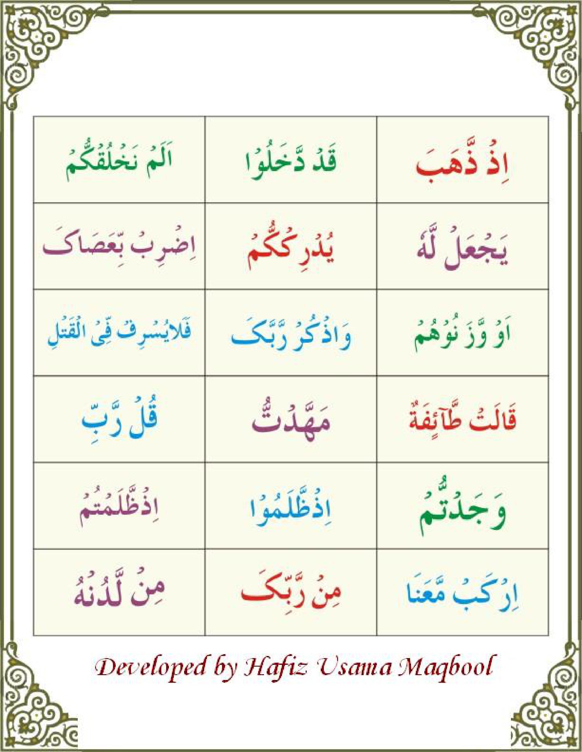 noorani qaida with tajweed